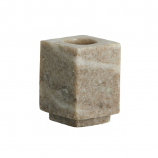 Stage t/ kronelys "Haida" sand marmor - Nordal H: 5,3 cm