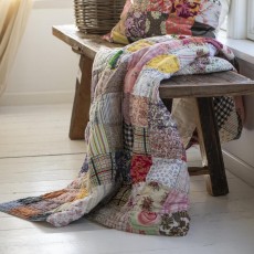 Quilt / vattæppe UNIKA patchwork - Ib Laursen - 130x180