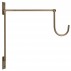 Vægholder / lanterneholder antik messing - Ib Laursen H: 25