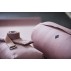 Pøllepude til yoga rosa - Simple Days 23x62 cm