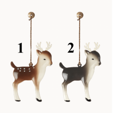 Bambi metal ornament - Maileg - Vælg ml 2 farver