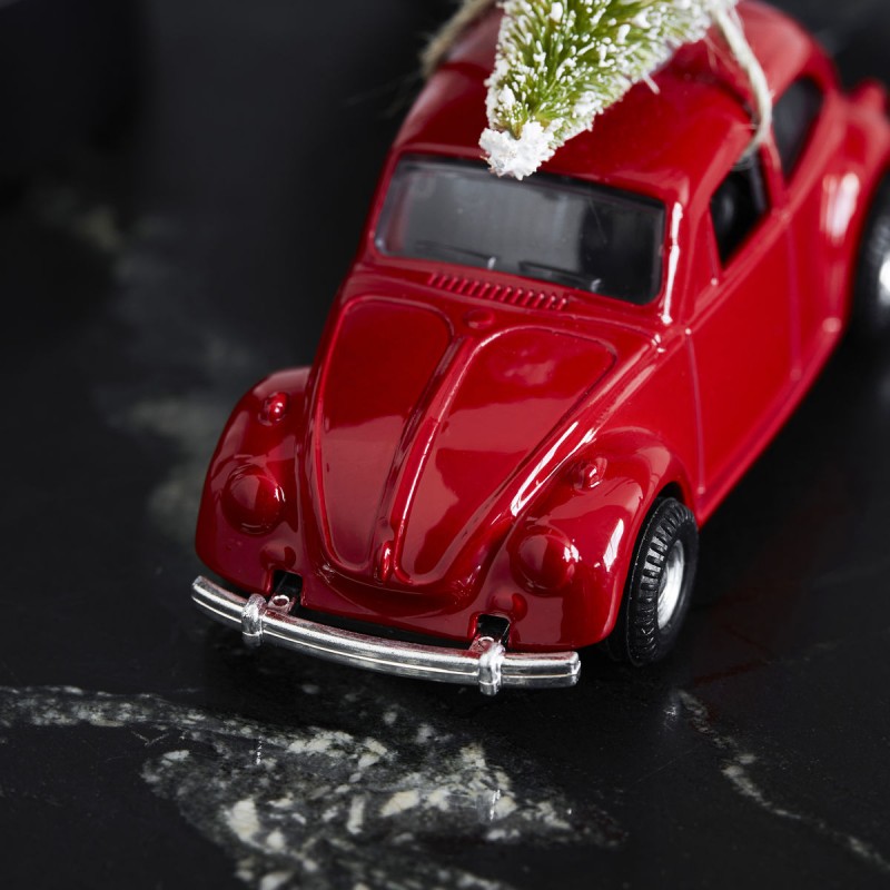 Xmas Car Rød - House Doctor - L: 12,5 Cm