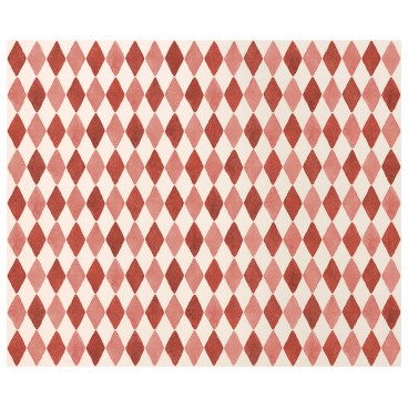 Gavepapir m/ harlekin tern rød - Maileg - 10 meter