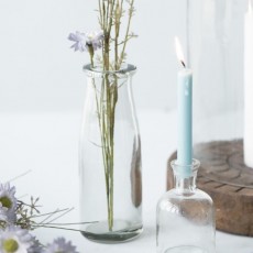 Vase "Clarity" glas - Ib Laursen - H: 16 cm