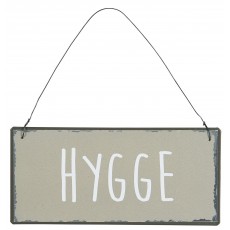 Metalskilt "Hygge" - Ib Laursen