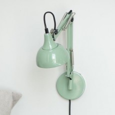 Væglampe arkitektmodel grøn - Ib Laursen Dia: 13 cm