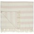 Hammam håndklæde m/ lyserøde striber - Ib Laursen 100x150