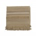 Håndklæde "Lovina" støvet brun / beige - Bloomingville 50x100