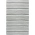Plastik tæppe m/ grå striber - Ib Laursen 120x180