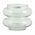 Vase "Maui" m/ 2 ringe sart lysegrøn - Nordal H: 11 cm