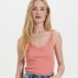 Top "MayaSZ" mørk rosa m / blondekant - Saint Tropez