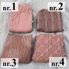 Tørklæde mørk rosa - Ib Laursen - Vælg ml. 4 modeller