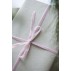 Bånd velour rosa - Ib Laursen - 10 m