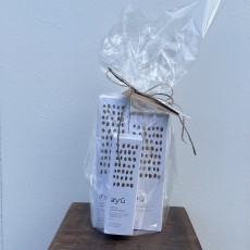 Gave: AYU Kapha bodyolie 200 ml & sæbe 200 ml + gratis håndcreme 50 ml