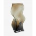 Vase "Sable" snoet glas grå - Nordal - H: 39 cm
