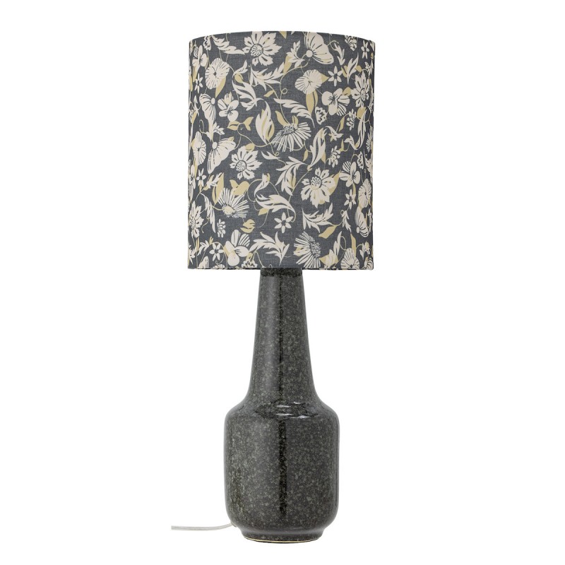 Billede af Bordlampe Olefine stentøj grøn & sort - Bloomingville H: 62 cm