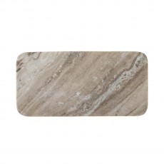Serveringsbræt "Manuela" marmor brun - Bloomingville L: 30,5 cm