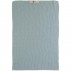 Håndklæde "Mynte" lyseblå strikket - Ib Laursen - 40x60