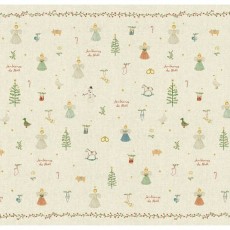 Gavepapir m/ små julemotiver - Maileg - 10 m