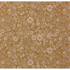 Gavepapir "Blossom" karrygult m/ blomster - Maileg - 10 meter