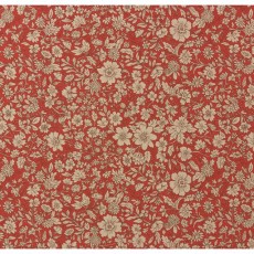 Gavepapir "Blossom" rød m/ blomster - Maileg - 10 meter
