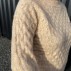 Striktrøje / pullover "PellaSZ" lys nistret - Saint Tropez