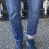 Jeans m/ lynlås lommer & slidtage "Must Have 802" - Costamani