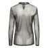 Bluse "DelilaSZ LS" sort m/ glimmer - Saint Tropez