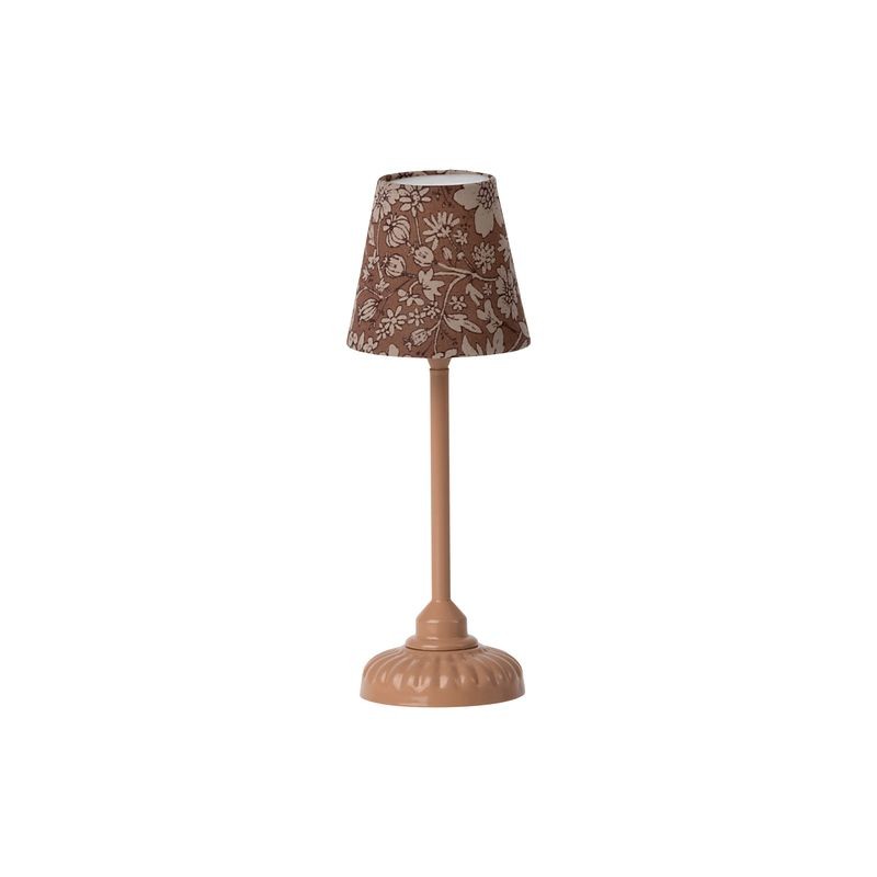Maileg Vintage Gulvlampe Lille Mørk Pudder