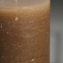 Bloklys "Rustic Wax" lys brun - House Doctor - 15x6,3 cm