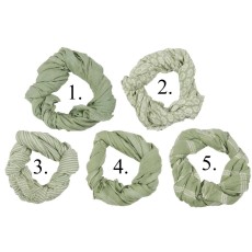 Tørklæde støvet grøn - Ib Laursen - Vælg ml. 5 modeller