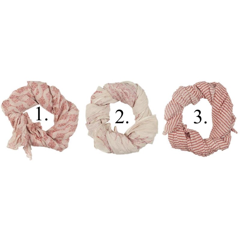 5: Tørklæde støvet rosa - Ib Laursen - Vælg ml. 3 modeller