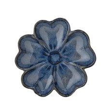 Bakke "Biddi" blå blomsterformet - Bloomingville Dia: 10,5