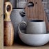 Salt & peberkværn sæt "Martim" mørk naturfarve - Bloomingville