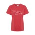 T-shirt "TovaSZ" rød m/ tekst - Saint Tropez