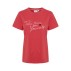 T-shirt "TovaSZ" rød m/ tekst - Saint Tropez