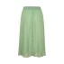 Lang nederdel "CoralSZ" grøn - Saint Tropez