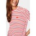 T-shirt "TairaSZ" m/ røde striber - Saint Tropez
