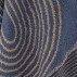 Plaid "Tiffanie" m/ blåt & lysebrunt mønster - 130x160 Bloomingville