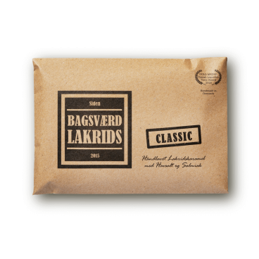 Bagsværd Lakrids classic håndlavet - 160 gram