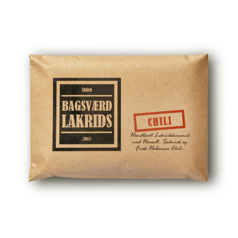 Billede af Bagsværd Lakrids chili håndlavet - 160 gram