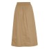 Lang nederdel "UrsulaSZ" mørk varm sandfarve - Saint Tropez