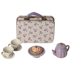 Te & kage sæt i kuffert "Lilla Madelaine" - Maileg