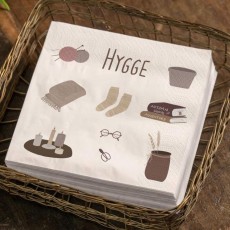 Servietter "Hygge" - Ib Laursen 20 stk.