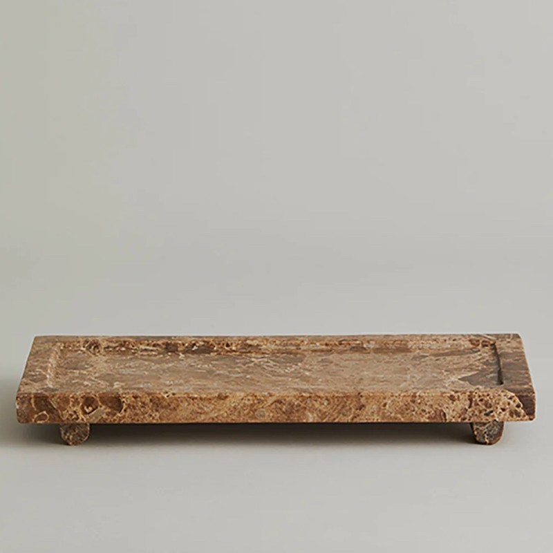 Billede af Bakke AYU aflang brun marmor - Nordal L: 25