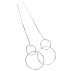 Øreringe / Ørestikker - Friihof + Siig - balloon earrings sølv