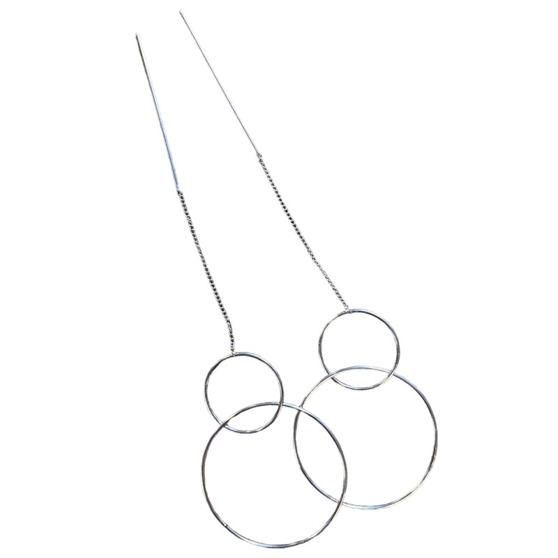 #3 - Øreringe / Ørestikker - Friihof + Siig - balloon earrings sølv