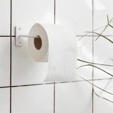 Toiletpapirholder hvid