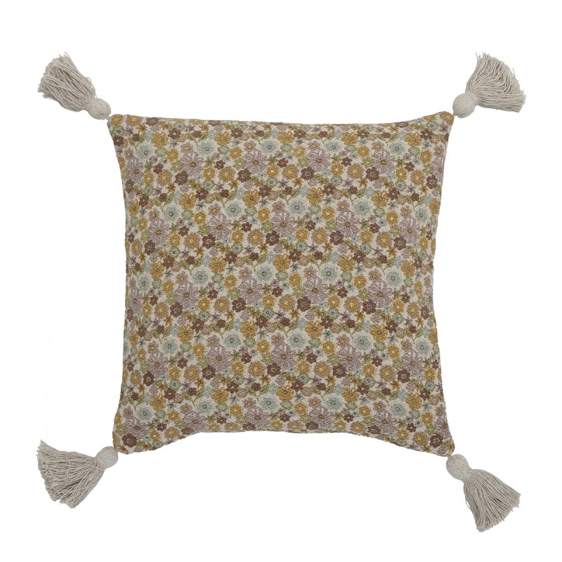 Pude “Amilly” m/ blomster – Bloomingville 45×45