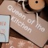Metalskilt "Queen of the kitchen" - Ib Laursen